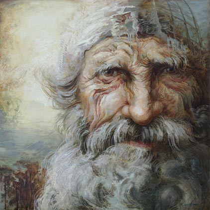 Гусарин С.Б. Праотец. 2015 г. Х., м.